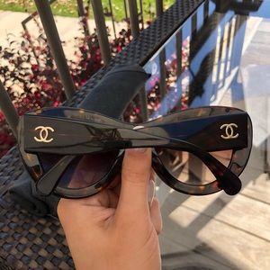 Chanel Cat Eye Sunglasses